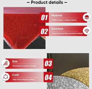 Tableau magnétique effaçable à sec en tissu acrylique pour réfrigérateur, porte d'armoire <span class=keywords><strong>de</strong></span> cuisine, cloison, décoration <span class=keywords><strong>de</strong></span> meubles - Product Image 2