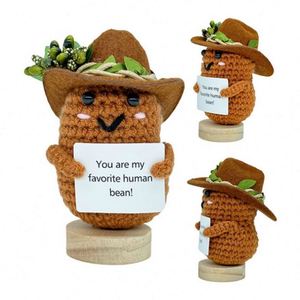 Jouet Dragon au Crochet Fait Main 2024, Nouveau Design, Jouets Dinosaures Tricotés pour Bébés, Compagnon - Product Image 1