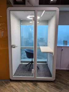 Cabines de bureau modulaires modernes en aluminium pour hôtels, villas, conférences mobiles, hôpitaux, entrepôts et <span class=keywords><strong>musique</strong></span> vocale - Product Image 4