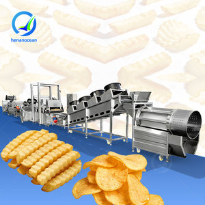 Máquina Automática para Hacer Papas <span class=keywords><strong>Fritas</strong></span> OCEAN, Mini Línea de Producción Automática de Papas <span class=keywords><strong>Fritas</strong></span> <span class=keywords><strong>en</strong></span> Venta - Product Image 1