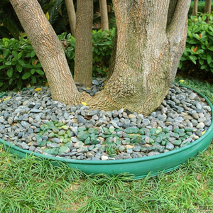 Bordure de jardin en plastique vert Sunsbuild pour pelouse, parterre de fleurs, cour, aménagement paysager extérieur - Product Image 5