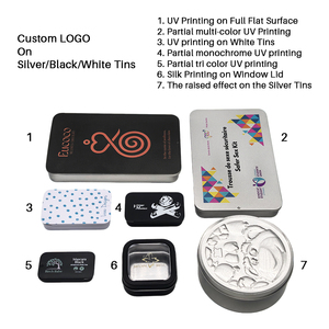 Fábrica Atacado Cigarro Tabaco Deslizante Metal Tin Box Personalização Candy Mint Açúcar Metal Tin Container Embalagem - Product Image 5