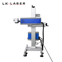 Machine d'impression laser de marquage laser CO2 en ligne volante
