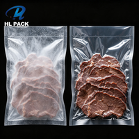 Sacs sous vide transparents anti-buée en nylon co-extrudé, pochettes sous vide pour viande, fruits, légumes, emballages transparents pour la conservation des aliments