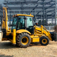 Retroexcavadora Changlin 4X4, Buen Precio, Tracción en las Cuatro Ruedas, 75KW, Retroexcavadoras Rígidas para Construcción
