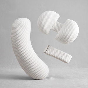 Oreiller de maternité très vendu pour le soutien du ventre, OEM ODM, 2-en-1, doux, rafraîchissant et confortable, pour femmes enceintes - Product Image 2
