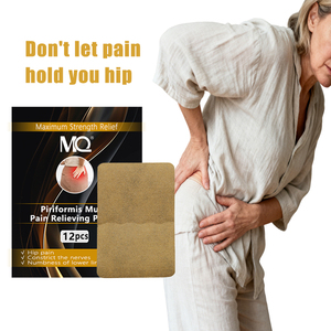 Patchs de soulagement de la douleur musculaire MQ Piriformis, 12 pièces, pour le corps, les hanches et les membres inférieurs, engourdissement, certifié CE, modèle ZTT - Product Image 5