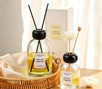 Bouteille vide en gros pour diffuseur de parfum sans flamme, diffuseur à bâtonnets sans flamme pour chambre et salon