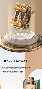 शून्य गुरुत्वाकर्षण पूर्ण शरीर 3 डी मालिश कुर्सी रिक्लियर के साथ sl ट्रैक कमर हीटिंग ब्लूटूथ स्टीरियो-घर या कार्यालय कल्याण के लिए - Product Image 4