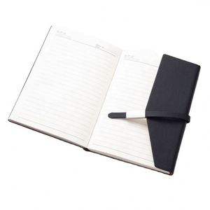 Set de Regalo de Cuaderno y Bolígrafo de Lujo Promocional 2026, Set Personalizado de Cuaderno y Bolígrafo, Set de Regalo de Diario con Cubierta de Cuero PU A5 con Caja - Product Image 2