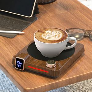 Calentador de Tazas de Café 110V 220V, Calentador de Bebidas con 9 Niveles de Temperatura, Posavasos Calefactor para Té, Agua, Leche - Product Image 3