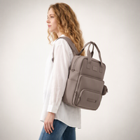 Sac à dos en néoprène personnalisé avec logo OEM, vente en gros, grande capacité, imperméable, pour femmes, sport, gym, extérieur, avec poignée