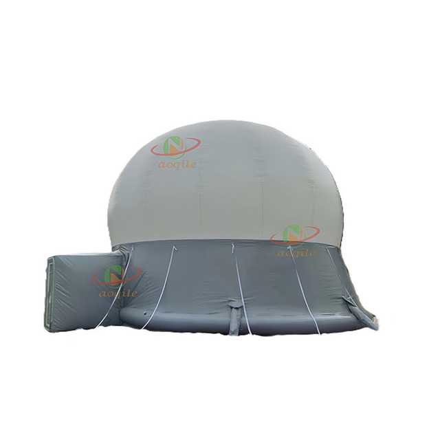 Outdoor Large Inflatable White Projection Dome Tent Inflatable Portable Mobile  Dome Tent
