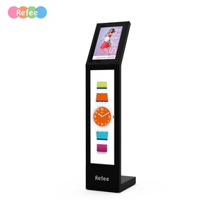 Kiosque numérique LCD sur pied avec écran tactile étiré, SDK de signalisation numérique pour la signalisation directionnelle en magasin, ascenseur et commerce - Product Image 2