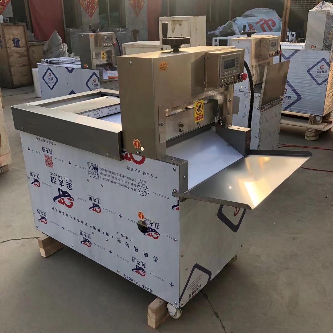 Best selling commercial stainless steel full automatic bacon slicer/cutting frozen meat machine for sale