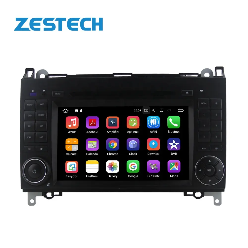 7862 TS10 8GB+128GB 8 Core QLED ZESTECH ODM Android 11 Best Buy Car DVD Play For Mercedes-Benz W169 2004-2012 RDS FM AM GPS WIFI
