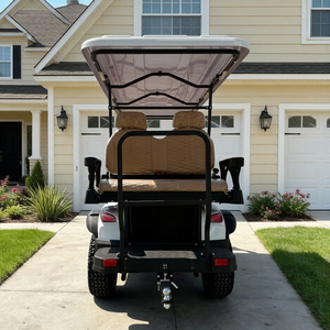 Voiturette <span class=keywords><strong>de</strong></span> golf électrique 6 places à 4 roues à énergie solaire, nouvelle voiture agricole <span class=keywords><strong>de</strong></span> l'usine Club Car - Product Image 5