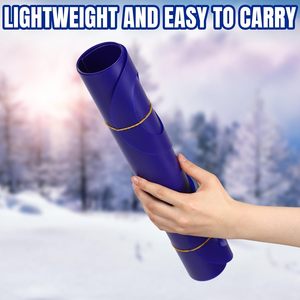 Tapis de glisse pour la neige en HDPE flexible, traîneau <span class=keywords><strong>volant</strong></span>, traîneaux en rouleau pour adultes, légers et durables, marque Qishang, couleur personnalisée - Product Image 3