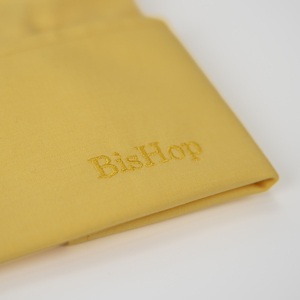 Tùy Chỉnh OEM Người Đàn Ông Của 100% Bông Áo Sơ Mi Lỏng Áo Dài Tay Áo Người Đàn Ông Xã Hội Mỏng Người Đàn Ông Của Quần Áo Màu Vàng Giản Dị Áo Sơ Mi - Product Image 6