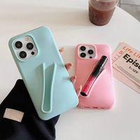 Accessoire pratique soyeux et lisse Rhodes Lip Phone Case pour iphone 11 12 13 14 15 16 Pro Max Plus