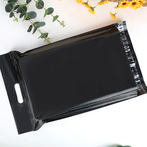 Custom Printed logo Plastic Packaging Clothes Shipping Bags Poly Mailer Bags with Handle