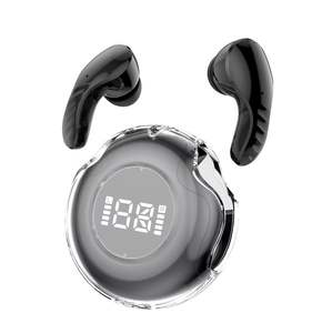 אלחוטי אמיתי עבור <span class=keywords><strong>Bluetooth</strong></span> באוזן אוזניות תצוגה דיגיטלית נשימה אור אופנה ספורט סטריאו binaural binaural set טביעת אצבע jl - Product Image 3