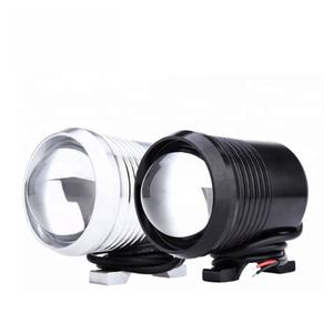 ไฟขับขี่มอเตอร์ไซค์ LED สีขาวขนาดเล็ก 12V U2 รุ่นใหม่ ขายส่ง กำลังไฟ 30W 3000 ลูเมนส์ ไฟตัดหมอกเสริมสำหรับมอเตอร์ไซค์ - Product Image 1