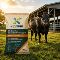 Aditif Pakan Ternak 5% Mineral & Unsur Mikro Kelas Pakan Sapi Daging dengan Vitamin & Asam Amino Aditif Pakan Asam Amino