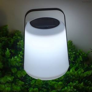 Multifunctional <b>Solar</b> Outdoor Portable Rechargeable LED <b>Hanging</b> Table Lamp IP44 Waterproof Dimmable for Camping Garden Courtyard - Product Image 5