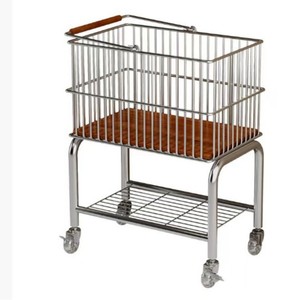 <span class=keywords><strong>Carrello</strong></span> Portapalle da Tennis a Due Livelli <span class=keywords><strong>con</strong></span> <span class=keywords><strong>Ruote</strong></span>, Multifunzionale e Portatile, Capacità 200 Palline, in Gomma, Legno Massello e Carbonio - Product Image 1