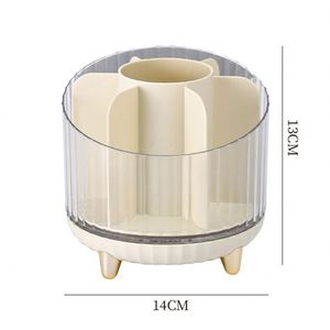 Caja Organizadora de Maquillaje Giratoria, Contenedor de Almacenamiento de Cosméticos para Escritorio - Product Image 6