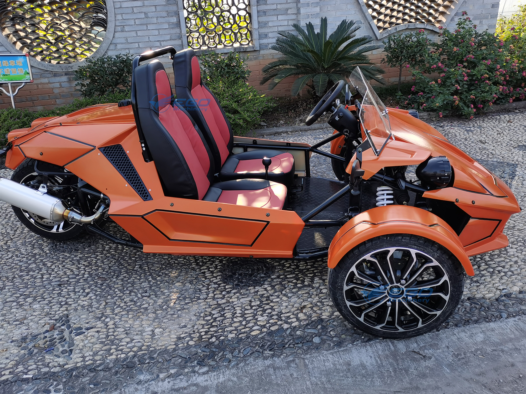 TRIKE ROADSTER  三輪車 New-350cc-Gas-Powered-3-Wheel-