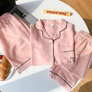Pigiami da donna in poliestere <span class=keywords><strong>3</strong></span> pezzi tinta unita morbidi e comodi per uso domestico - Product Image 2