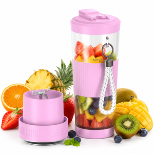 Vaso Mezclador Eléctrico Portátil de 500 ml con Carga USB Tipo C para Jugos de Frutas Frescas, Smoothies y Batidos de Verduras - Product Image 1