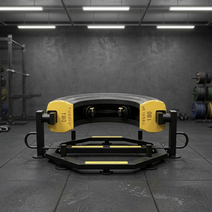 Estación de volteo de neumáticos de grado industrial con placas de peso extraíbles, equipo de entrenamiento de cuerpo completo para fitness. - Product Image 3