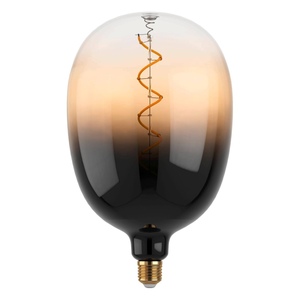 Lampadina LED T180 AMBER FUMÉ D. 18CM - E27 1X4W 1700k - Product Image 1