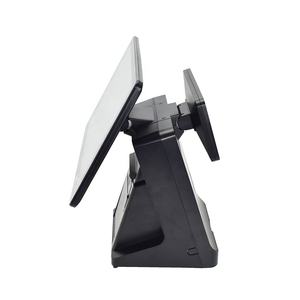 两个触摸屏商店Pos系统超市收银机一体机Pos系统和零售软件 - Product Image 2