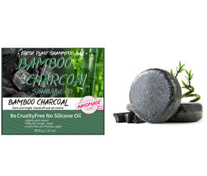 Шампунь-батончик для сухой чешуйчатой кожи головы с экстрактом коры ивы, мыло без пластика - Product Image 1