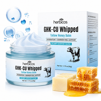 Crème hydratante pour le visage au peptide de cuivre bleu GHK-Cu, crème anti-rides GHK-Cu, crème pour la peau, haute qualité, lignes fines et lisses