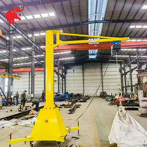 رافعة ذراع متأرجحة بشهادة CE، رافعة ذراع متحركة بسعة <span class=keywords><strong>1</strong></span> طن و2 طن و3 طن و5 طن مع عجلات - Product Image 2