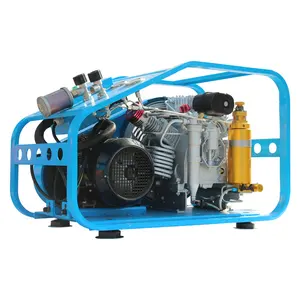 SCW250 5.5kw 220bar 330bar high pressure breathe air compressor for diving and firefighting use