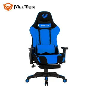 도매 고품질 블루 2D 팔걸이 프로 회전 인체 공학적 안락 의자 게임 Esport PC 컴퓨터 게임 레이싱 게임 의자