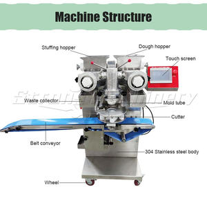 High Capacity Automatic Kubba Making <b>Machine</b> Kebbe Encrusting <b>Machine</b> - Product Image 3