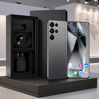 Smartphone débloqué S25 Ultra 6,7 pouces 16 Go + 512 Go, écran HD 10 cœurs, Face ID, version mondiale, téléphone portable S25 Ultra