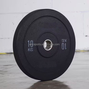 Discos de Pesas para Gimnasio Comercial, Entrenamiento de Fuerza, Hierro Fundido Recubierto de Goma Antideslizante, Capacidad de 10 kg a 150 kg, Diámetro de Barra de 50 mm, <span class=keywords><strong>Eric</strong></span> - Product Image 1