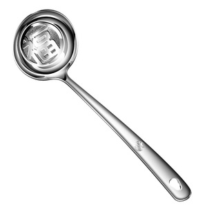 Cuchara de sopa de acero inoxidable 304 con mango largo, antiescaldante, juego de coladores para ollas calientes, cuchara de cocina engrosada - Product Image 2