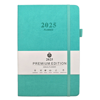 Journaux Planificateur Promotionnel En Cuir En Gros Réunion Personnalisé Pu Poche Ensemble A4 Cadeau Cahier Pour Les Étudiants