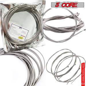 Cordes de guitare électrique DB 5 Core en nickel pur, calibre .010-.048, spectre sonore riche et complet, jeu de 6 cordes en acier - Product Image 4