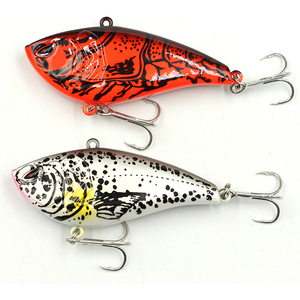 Selco abs vib appâts durs Twintails VIB Soft Vibe Casting Leurre de pêche en mer Plomb Appât souple VIB Pêche Leurre souple avec crochets - Product Image 2