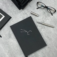 Fabricant A5 Carnets de notes à couverture rigide noirs uniques